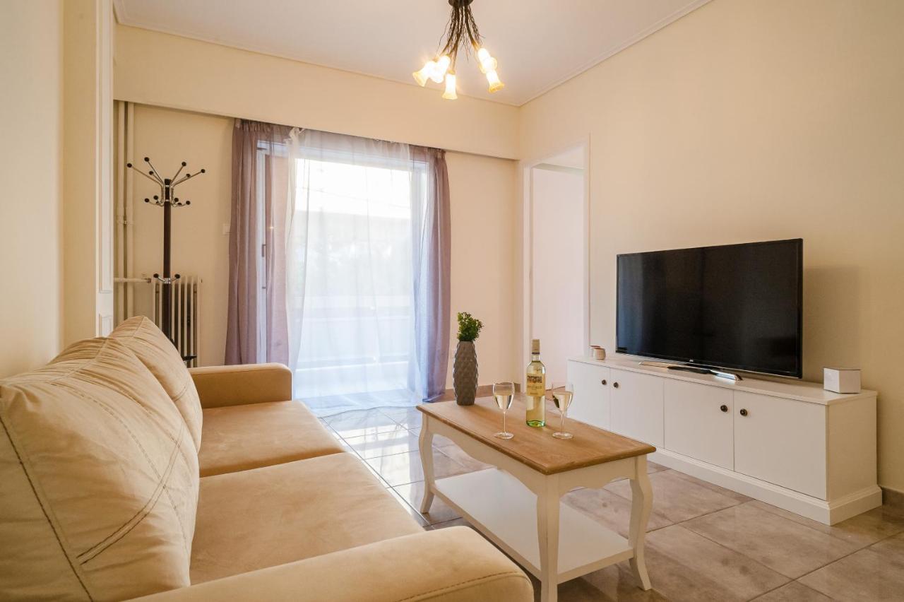 Galaxy Home Charming Apartment In Alimos アテネ エクステリア 写真
